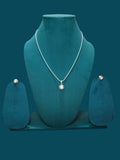 Fresh water pearl pendant set